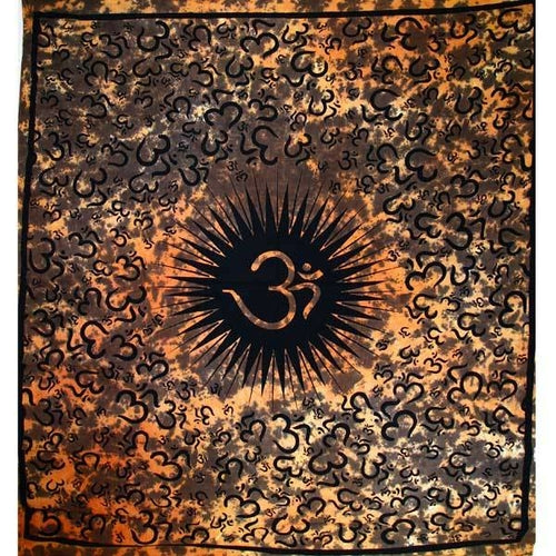 Saffron Om Echoes Tapestry | Home Decor | Kitchen + Metal