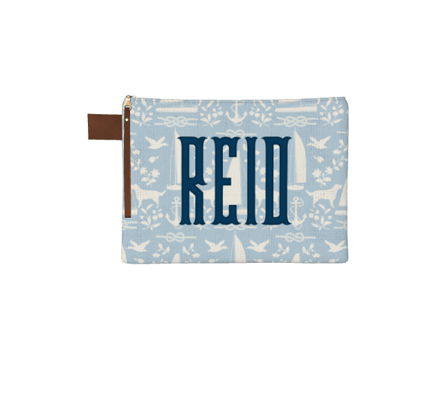 Sailboat Zipper Pouch