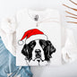 Saint Bernard, Santa, Dog, Christmas, Dog Lover, Pet Sweatshirt