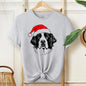 Saint Bernard, Santa, Dog, Christmas, Dog Lover, Pet T-Shirt Comfort Colors T-Shirt
