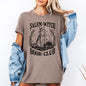 Salem Book Club, Cat, Retro, Classic, Vintage, Halloween, Reading, Books, Tshirt
