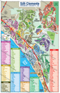 San Clemente Map, Orange County, CA  - POSTER PRINTS