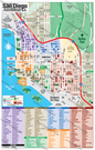 Downtown San Diego Condominium Map - POSTER PRINTS