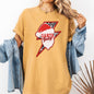 Santa Baby, Lightening Bolt, Christmas, Retro, Rock and Roll, Xmas Tshirt Comfort Colors T-Shirt