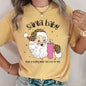 Santa Baby, Stanley, Retro, Christmas, Leopard Print, Comfort Colors Tshirt