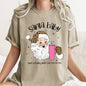 Santa Baby, Stanley, Retro, Christmas, Leopard Print, Comfort Colors Tshirt