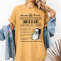 Santa Claus Is Coming To Town, Newspaper, Winter, Snow, Xmas Tshirt Comfort Colors T-Shirt