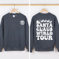 Santa Claus World Tour, Front and Back, Christmas, Retro, Sweatshirt