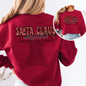 Santa Claus, World Tour, The North Pole, December, Christmas, Retro, Band, Sweatshirt