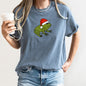 Santa Frog, Christmas, Retro, Trend, Toad, Comfort Colors Tshirt