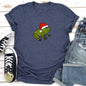 Santa Frog, Christmas, Retro, Trend, Toad Super Soft Tees