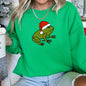 Santa Frog, Christmas, Retro Toad Sweatshirt