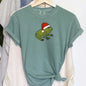 Santa Frog, Christmas, Retro, Trend, Toad, Comfort Colors Tshirt