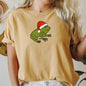 Santa Frog, Christmas, Retro, Trend, Toad, Comfort Colors Tshirt