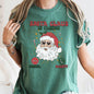 Santa Is Calling, iPhone, Android, Cell Phone, Christmas, Comfort Colors Tshirt