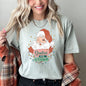 Santa Is Coming To Town, Retro, Christmas - bay Comfort Colors T-Shirt