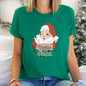 Santa Is Coming To Town, Retro, Christmas Super Soft Tees