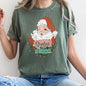Santa Is Coming To Town, Retro, Christmas - bay Comfort Colors T-Shirt