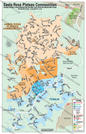 Santa Rosa Plateau Communities - La Cresta Map, Riverside County, CA - POSTER PRINTS