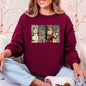 Santa, Snowman, Christmas Tree, Reindeer Sweatshirt