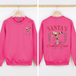 Santa's Cocktail Club, Christmas, Tipsy, Cute, Party Sweatshirt