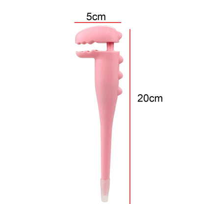 Pet Medication Feeder Cats and Dogs Pet Pill Dispenser Silicone Syringe with Soft Tip Medicinal Pusher for Small Animals