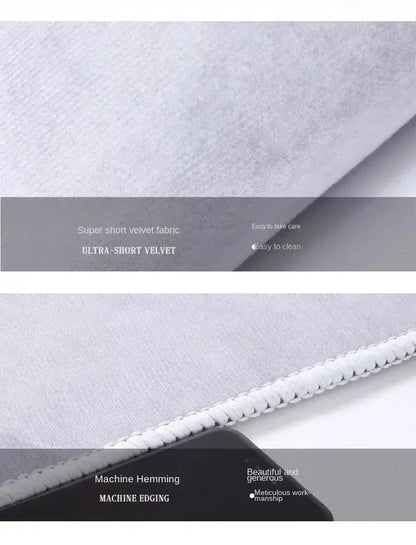 Modern Minimalist Geometric Patterned Living Room Bedroom Rugs Soft Texture Anti-Slip Stylish Home Floor Decor