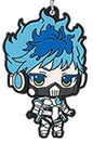 Twisted Wonderland Game Rosehearts Azul Floyd Idia Malleus Lilia Rubber Keychain Fans Collection Gift Pendant