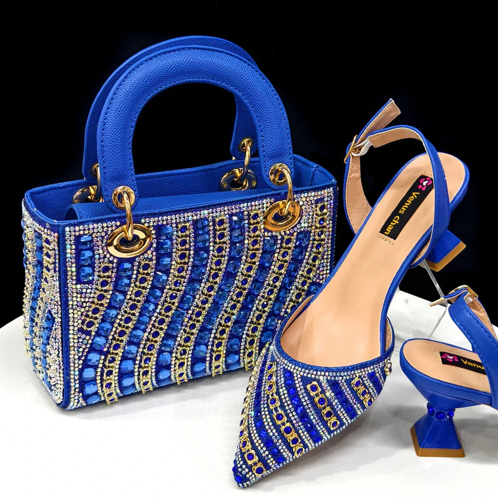 Matching Women Shoe and Bag Set INHSC1-1