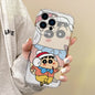 Cute Crayon Shin-chan Christmas Phone Case