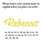 Personalized Gold Name Necklace