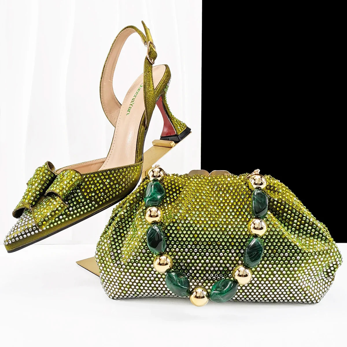 High Quality Ladies Shoes And Bags Set HC1-1