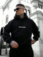 Devotee Letter Printed Hoodie - Trendy Sportswear