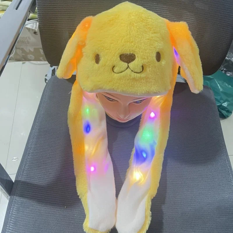Glow-in-the-Dark Kuromi Plush Cap