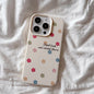 Tulip Flower Matte Candy Color Soft Leather Back Cover Funda Phone Case