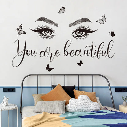 Home Decoration Black Eye Inspirational Wall Decal