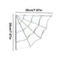 Corner Spider Web Stained Glass Spider Window Film Halloween Decoration Stunning Artwork Usable On Both Sides 7.8 X 7.8 Inches