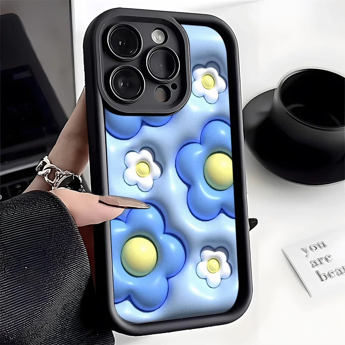 Oil Painting Flower Phone Case