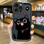 Hot Lovely Black Cat Cartoon Phone Case