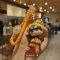 NARUTO Keychain Anime Figure Haruno Sakura Hatake Kakashi Gaara Uzumaki Naruto PVC Pendant key Rings for Kids Birthday Toy Gift