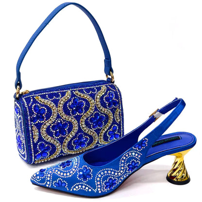 Hot Selling Shoes and Bags To Match Set HDS1-6
