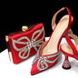 Woman Shoes And Matching Bag Set