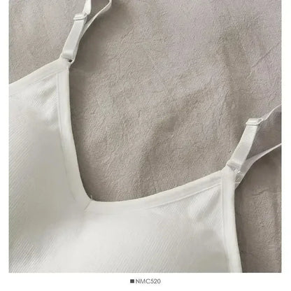Womens Tops Sexy Tank Top Women Built in Bra Solid Color Camis for