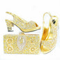 New Arrival Shoes and Bag Set African Sets HAS1-9