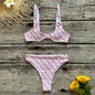 Floral Funky two piece swimsuit