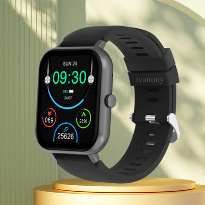 Smart Watches for Man Original 1.83 Inch HD Screen Receive Call Message Reminder Music Play AI Voice Multifunctional Smartwatch