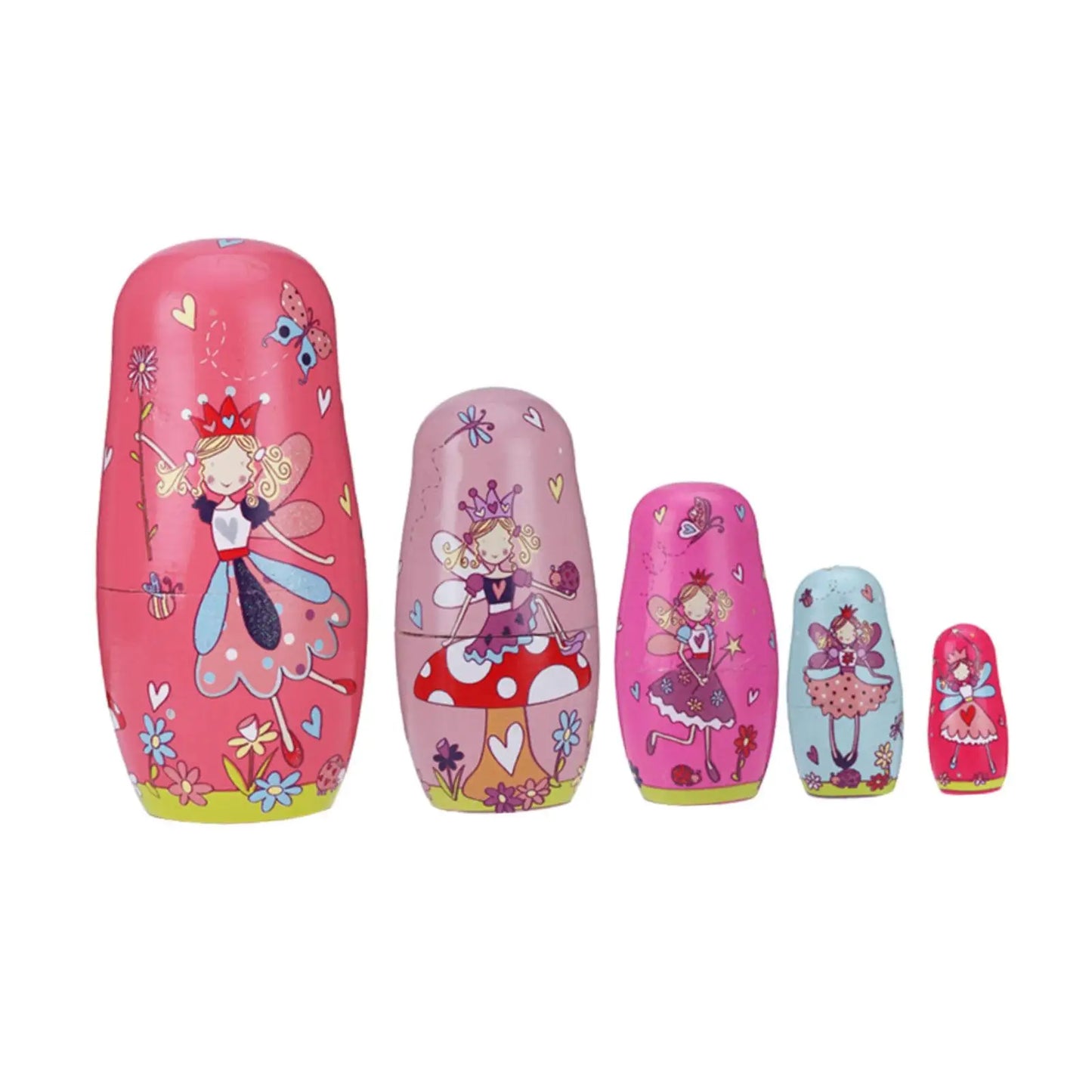 Fairy Nesting Dolls Novelty Ornament Learning Toys Matryoshka Dolls Stacking