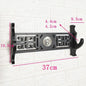 Wall Katana Support Sword Holder Wooden Wall Mount Multi-layer Stand Umbrella Rapier Shelf Display Support Weapon Bracket Holder