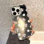 Rose Flower Make Up Mirror Cover Phone Case