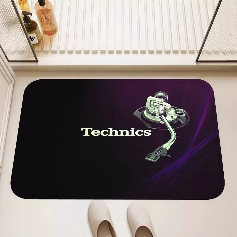 Classic Gramophone Rugs for Living Room Bedroom Kitchen Entry Door Mat Home Decor Area Carpets Personalized Gift Floormats